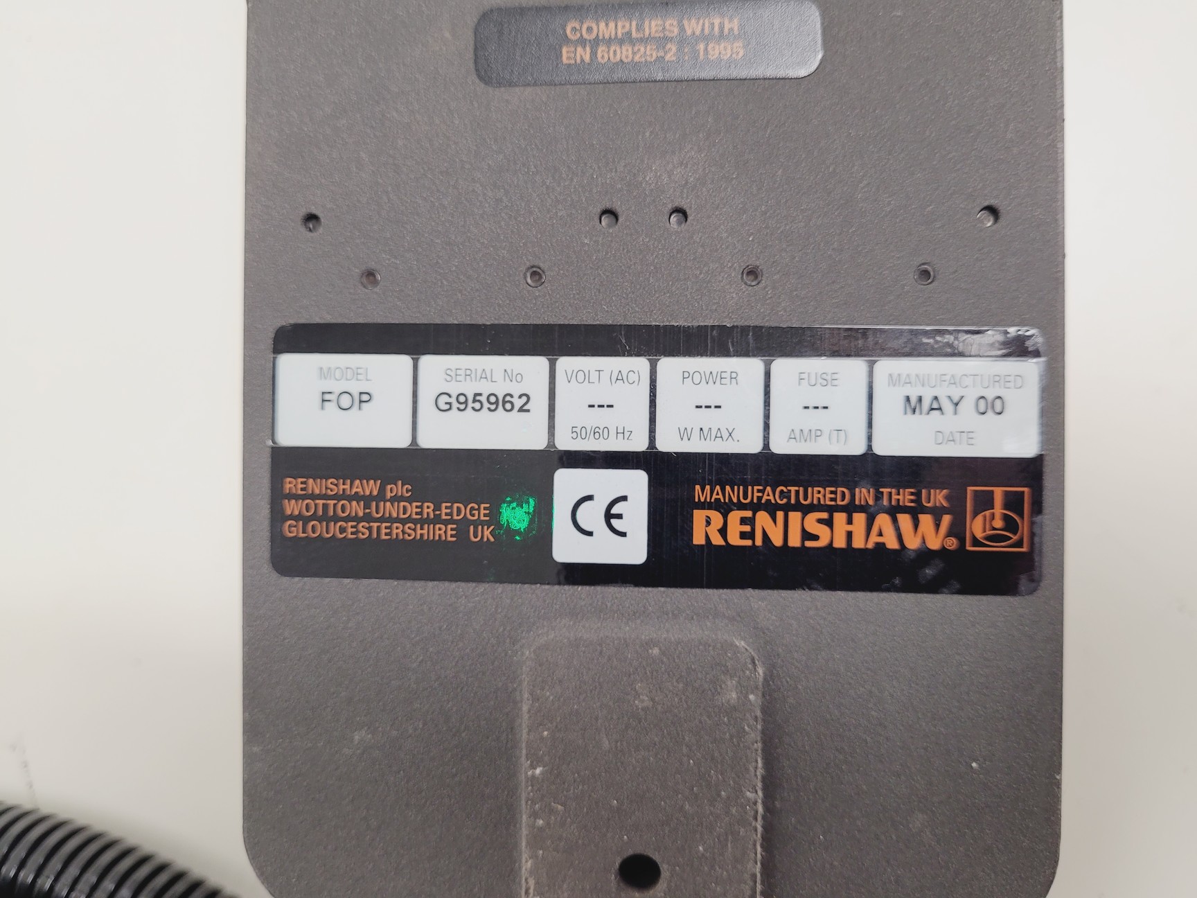 Image of Renishaw Raman Confocal System Parts Lab Spares/Repairs