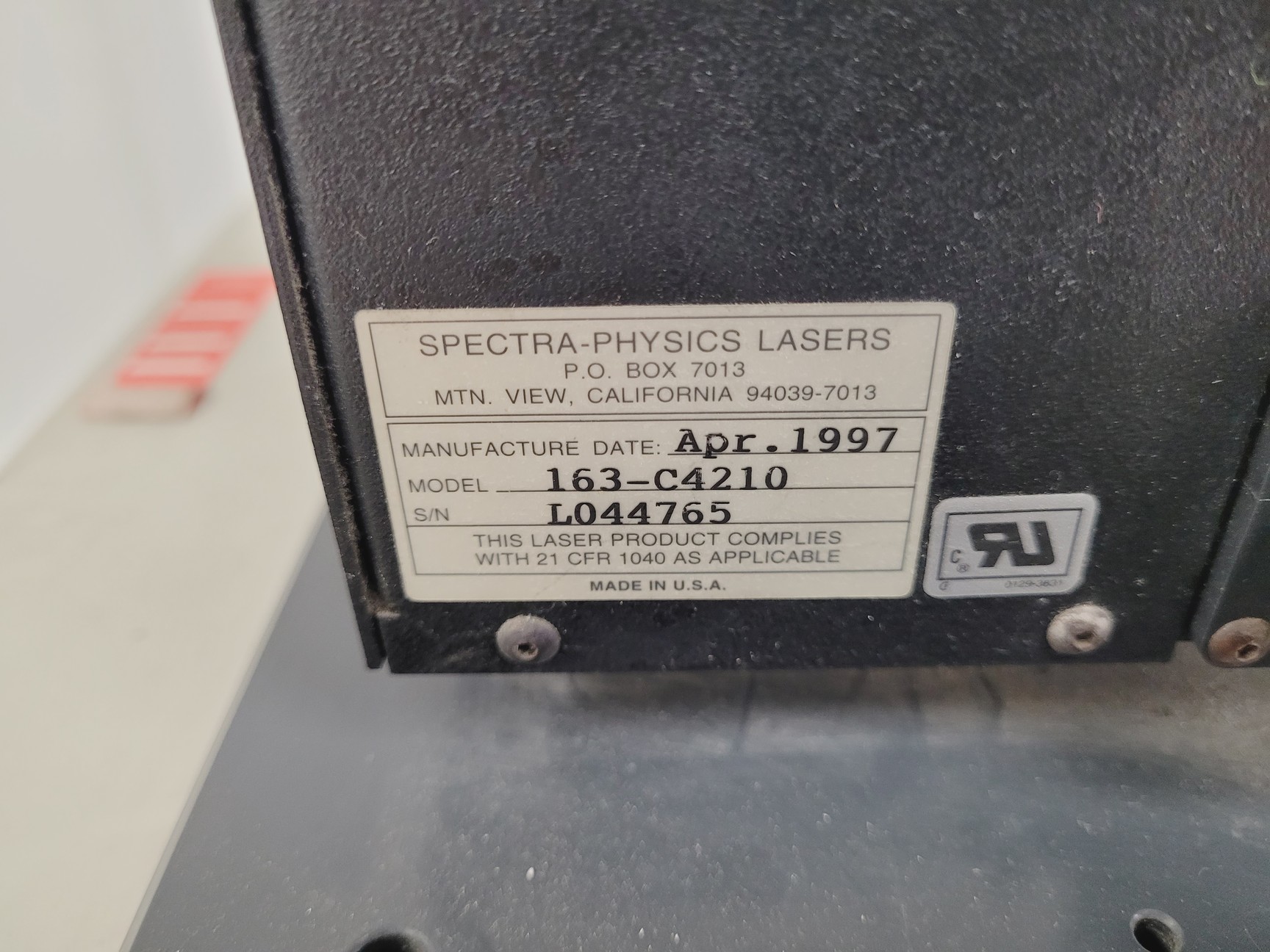 Image of Renishaw Raman Confocal System Parts Lab Spares/Repairs