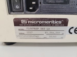 Thumbnail image of Micromeritics Gemini Surface Area Pore Size Analyser w/ Flow Prep 60 Lab