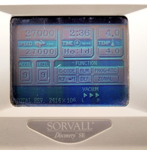 Thumbnail image of Sorvall Discovery 90 SE Floor-Standing Centrifuge Lab