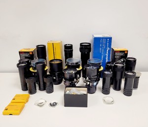 Thumbnail image of Job Lot of Projector Lens Hitachi Kodak Sanyo Elmo Isco-Gottingen Lab