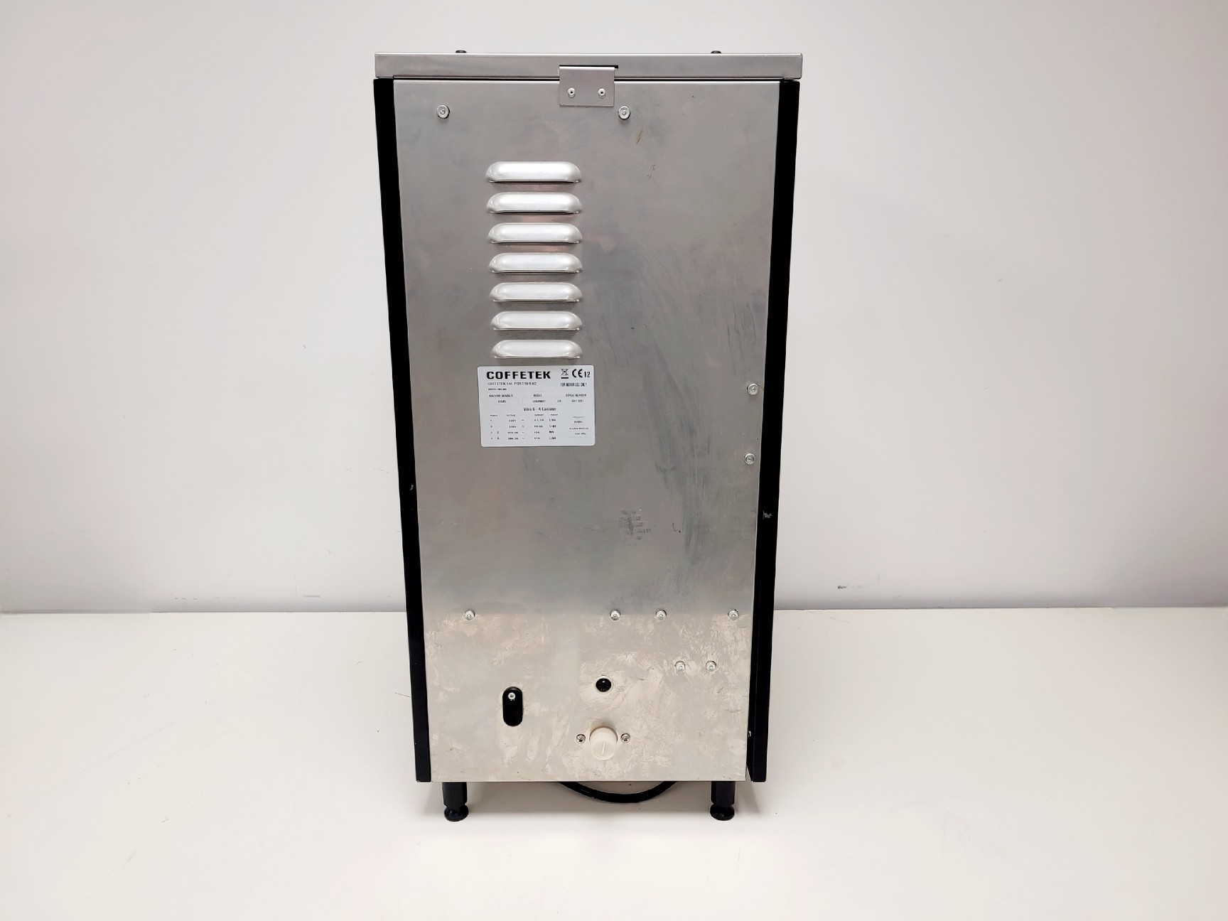 Image of Coffetek Gourmet Vitro 6 4 Cannister Touch Display Coffee Machine