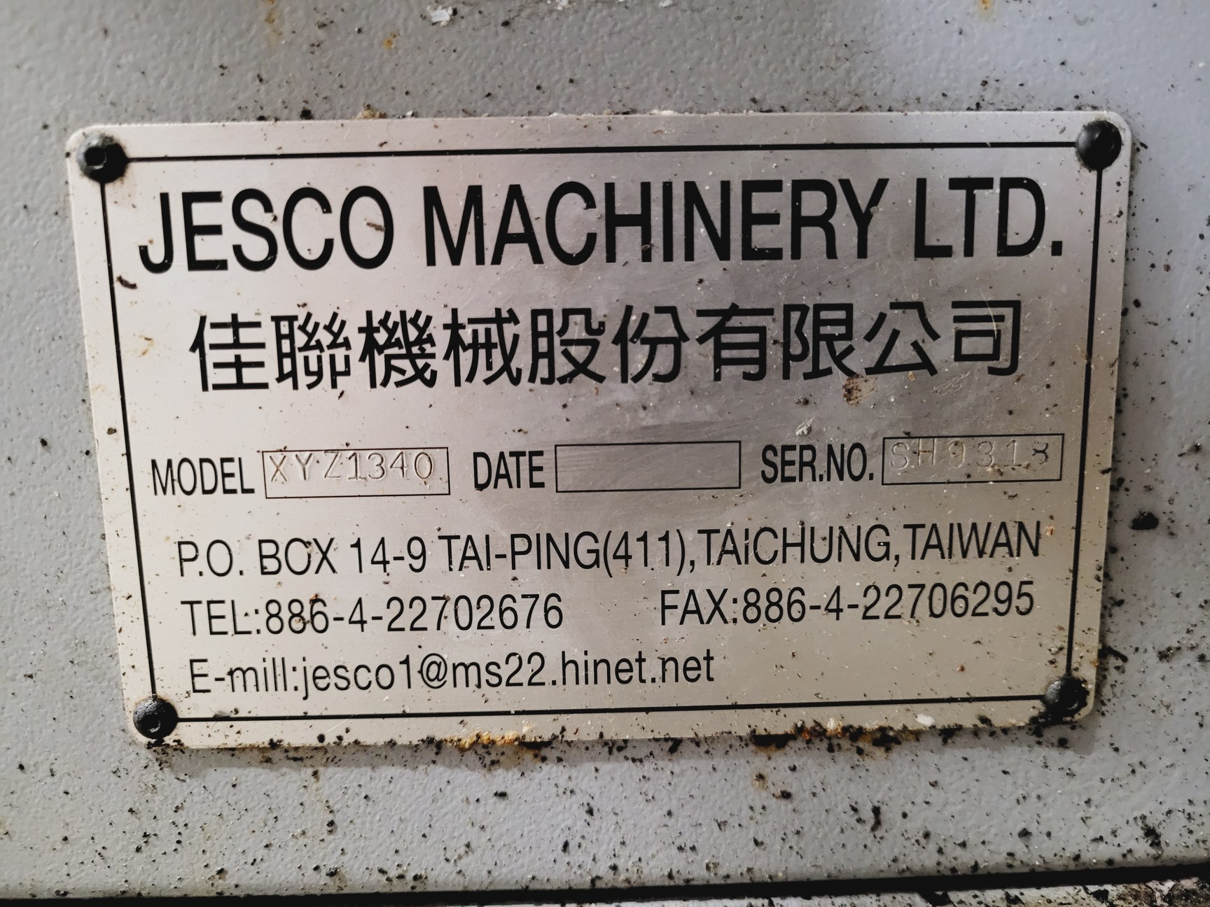 Image of Jesco Machinery XYZ 1340 Lathe Lab