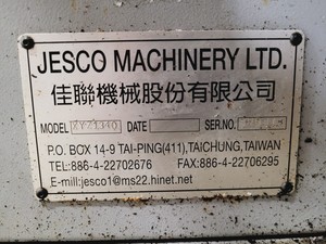 Thumbnail image of Jesco Machinery XYZ 1340 Lathe Lab