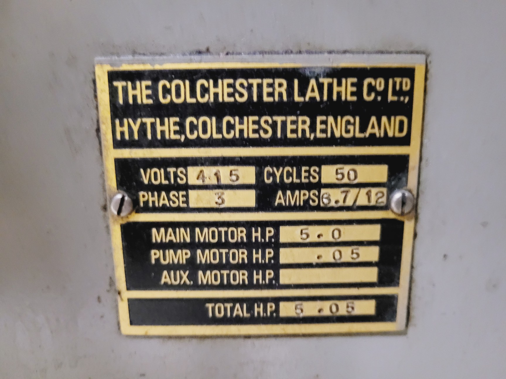 Image of Colchester Master 2500 Lathe 