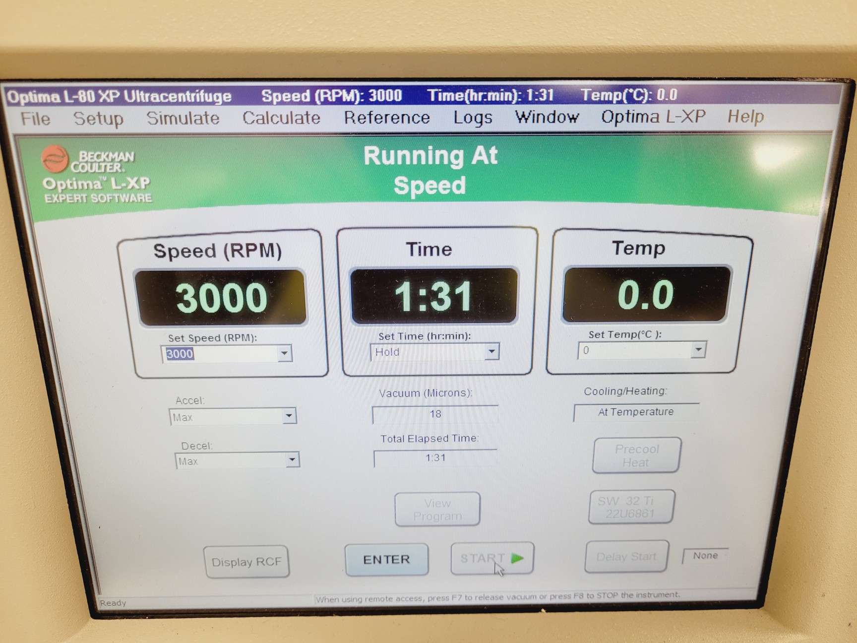 Image of Beckman Coulter Optima L-80XP Ultra Centrifuge Lab