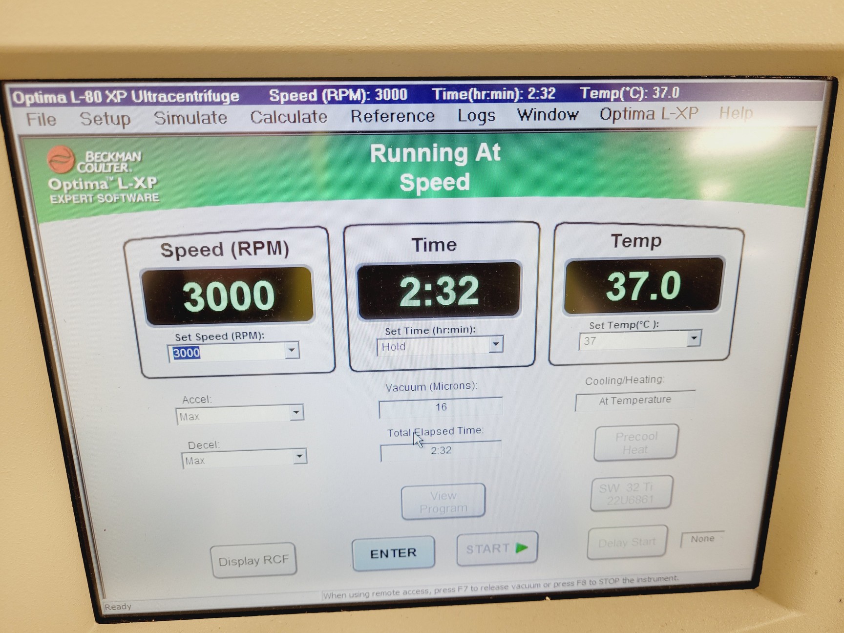 Image of Beckman Coulter Optima L-80XP Ultra Centrifuge Lab