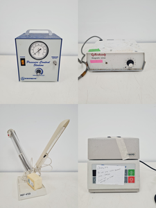 Thumbnail image of Mixed Job Lot of Laboratory Equipment - Kimax, Vickers, Stuart, Pentax, Bio-Rad