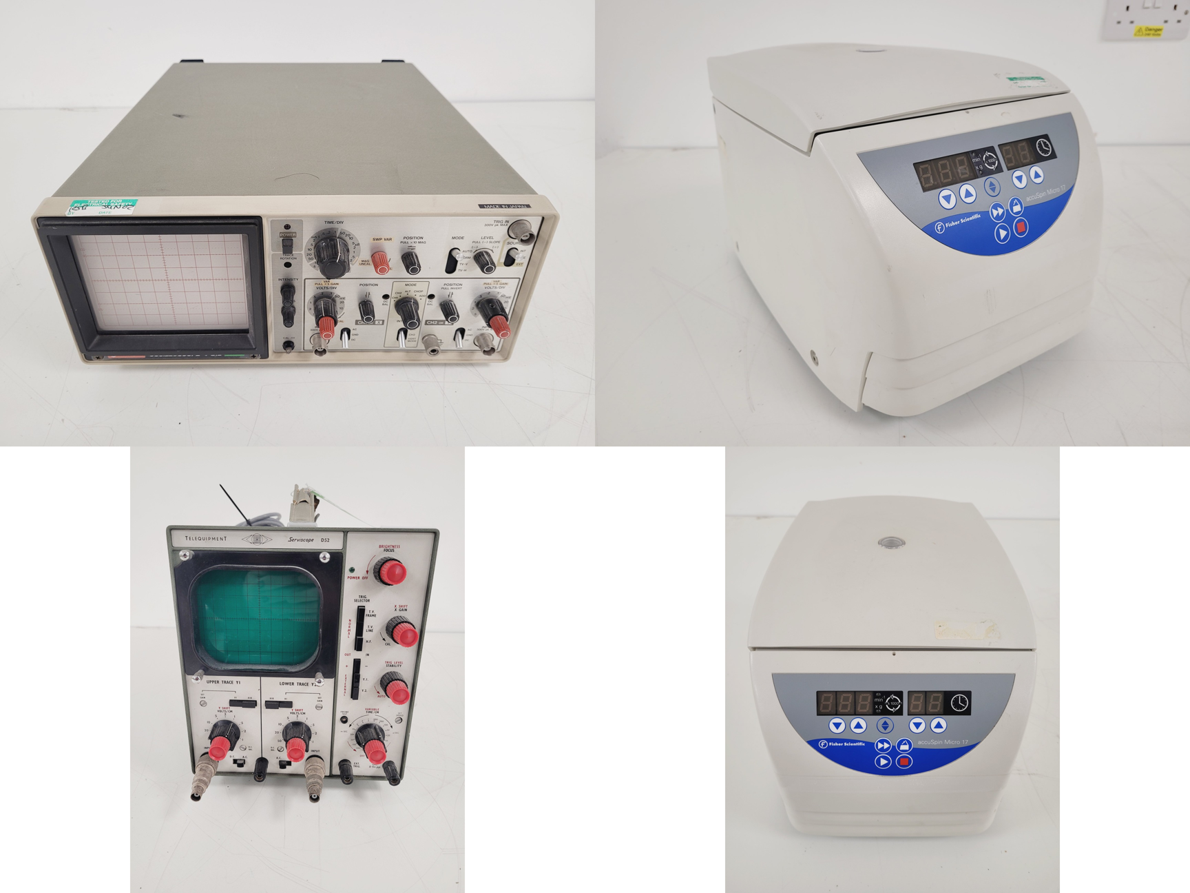 Image of Mixed Job Lot of Laboratory Equipment - Kimax, Vickers, Stuart, Pentax, Bio-Rad