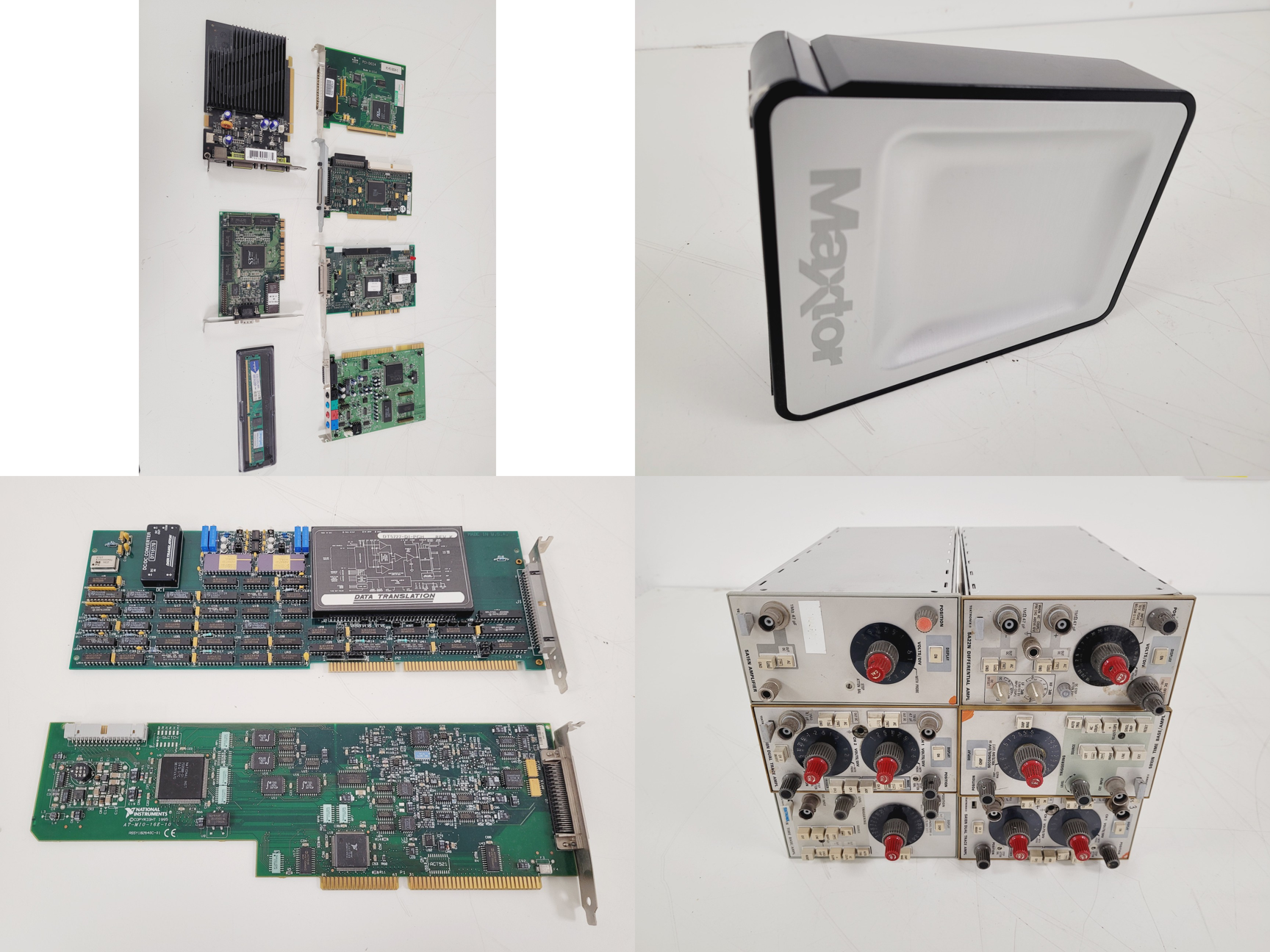 Image of Mixed Job Lot of Laboratory Equipment - Kimax, Vickers, Stuart, Pentax, Bio-Rad