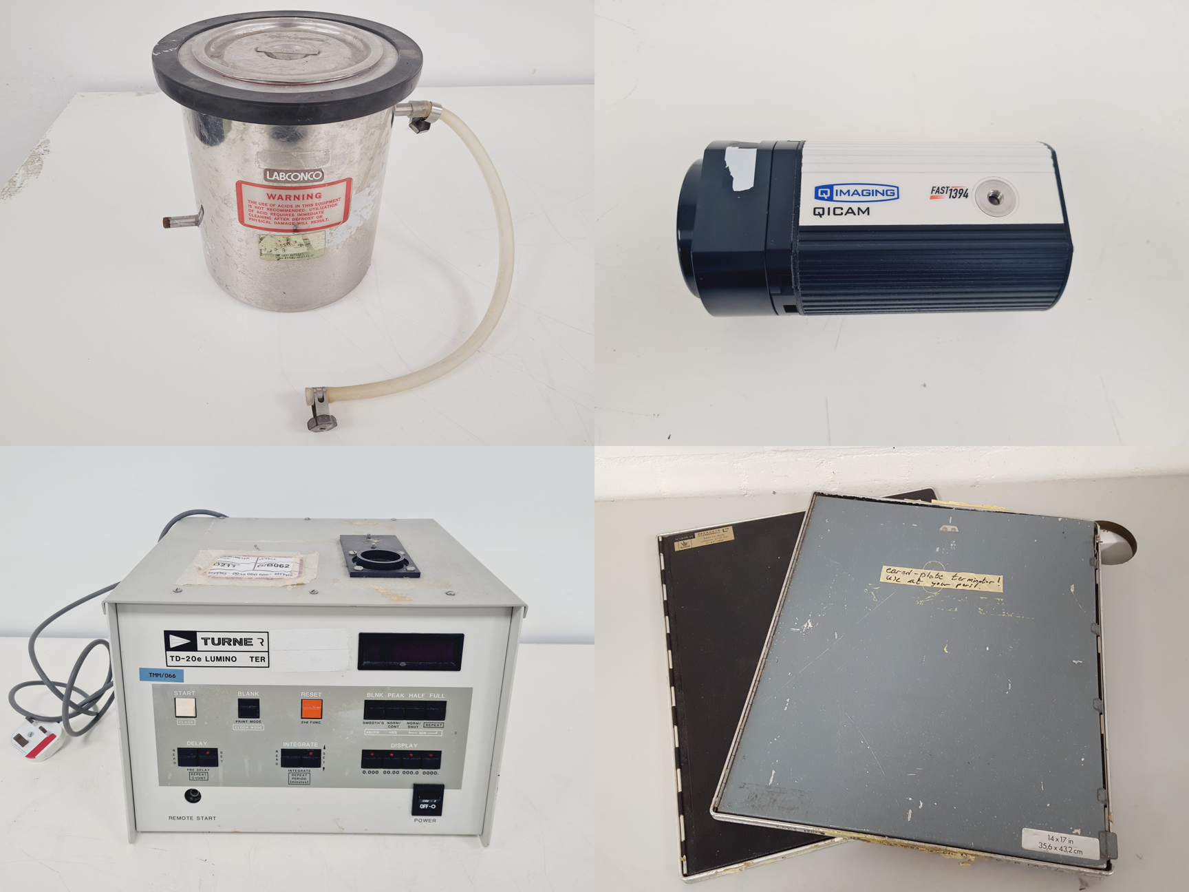 Image of Mixed Job Lot of Laboratory Equipment - Kimax, Vickers, Stuart, Pentax, Bio-Rad 