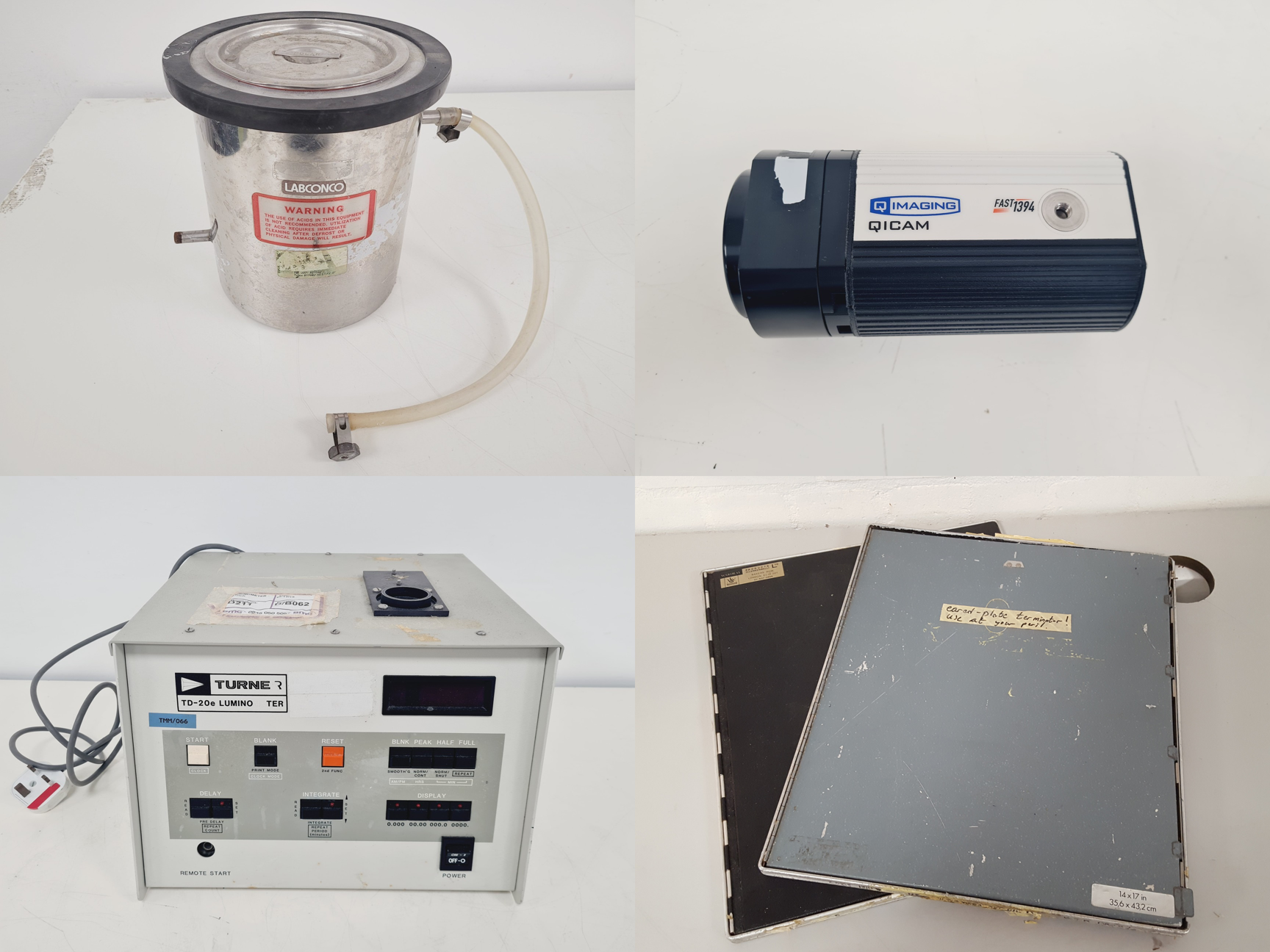 Image of Mixed Job Lot of Laboratory Equipment - Kimax, Vickers, Stuart, Pentax, Bio-Rad