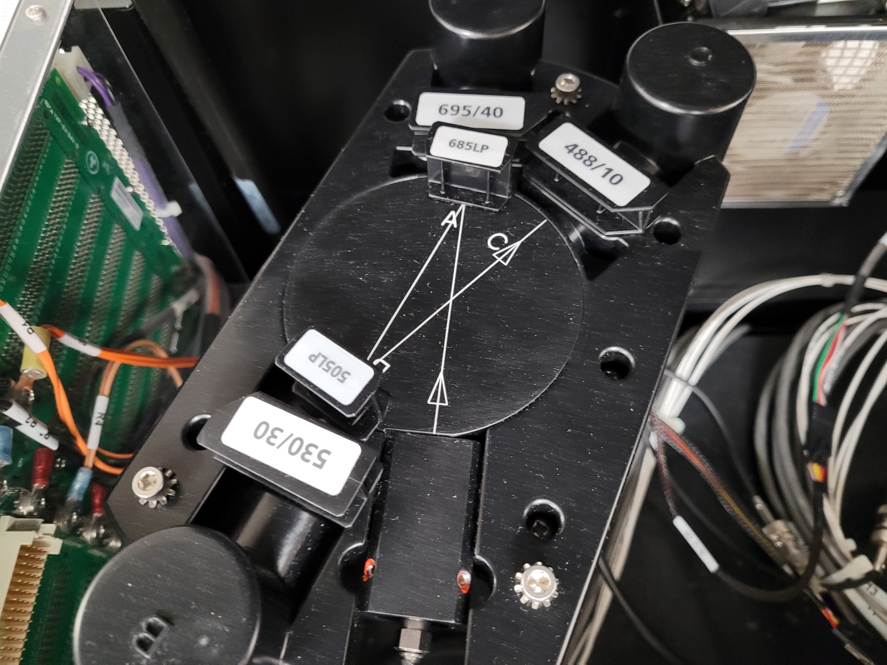 Image of Becton Dickinson BD LSR II Flow Cytometer w/FACSFlow Supply System Lab