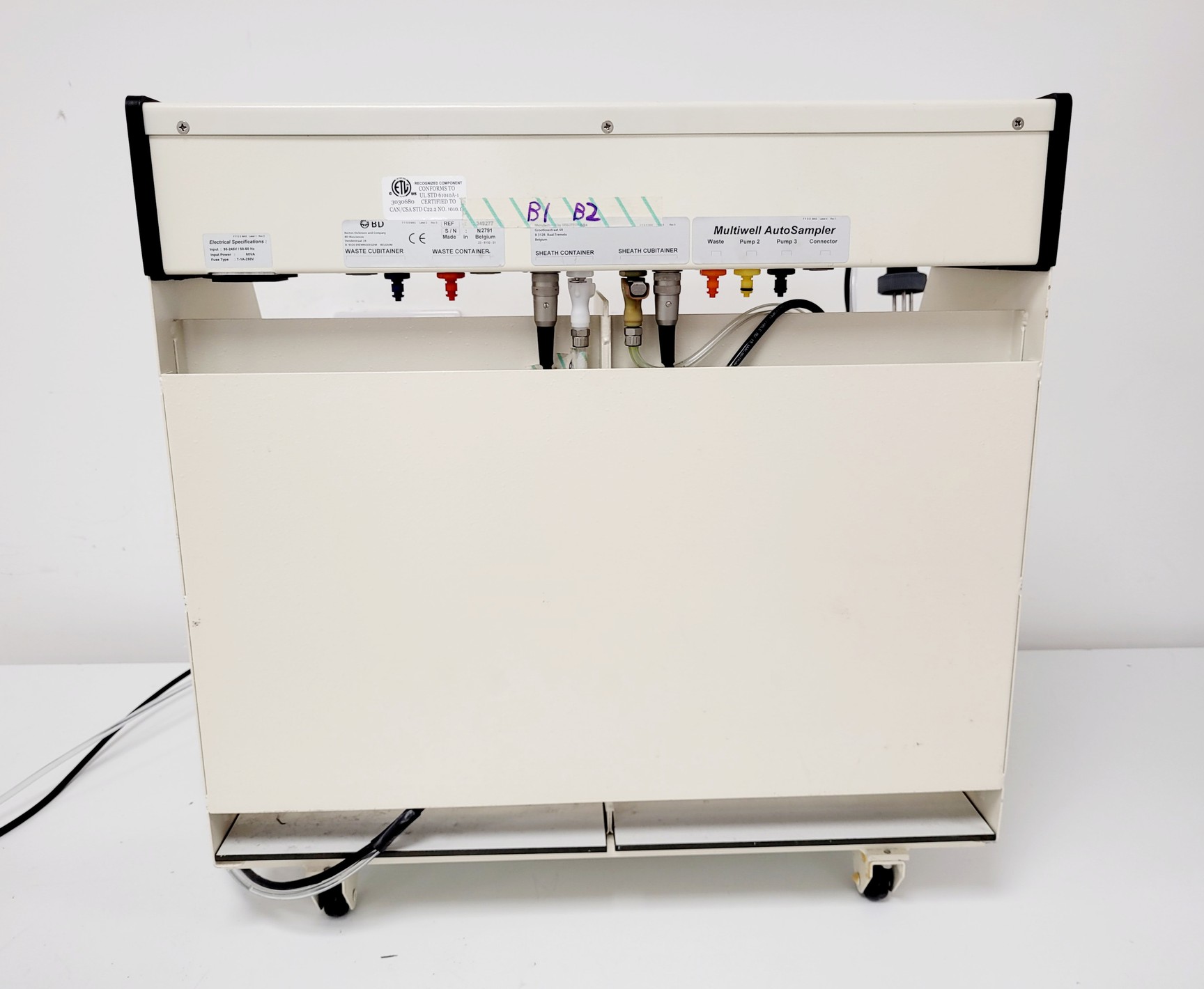 Image of Becton Dickinson BD LSR II Flow Cytometer w/FACSFlow Supply System Lab