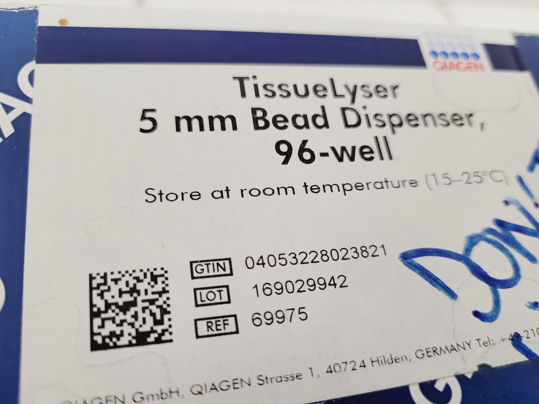 Image of Qiagen Tissuelyser 5mm Bead Dispenser 96 Well lab