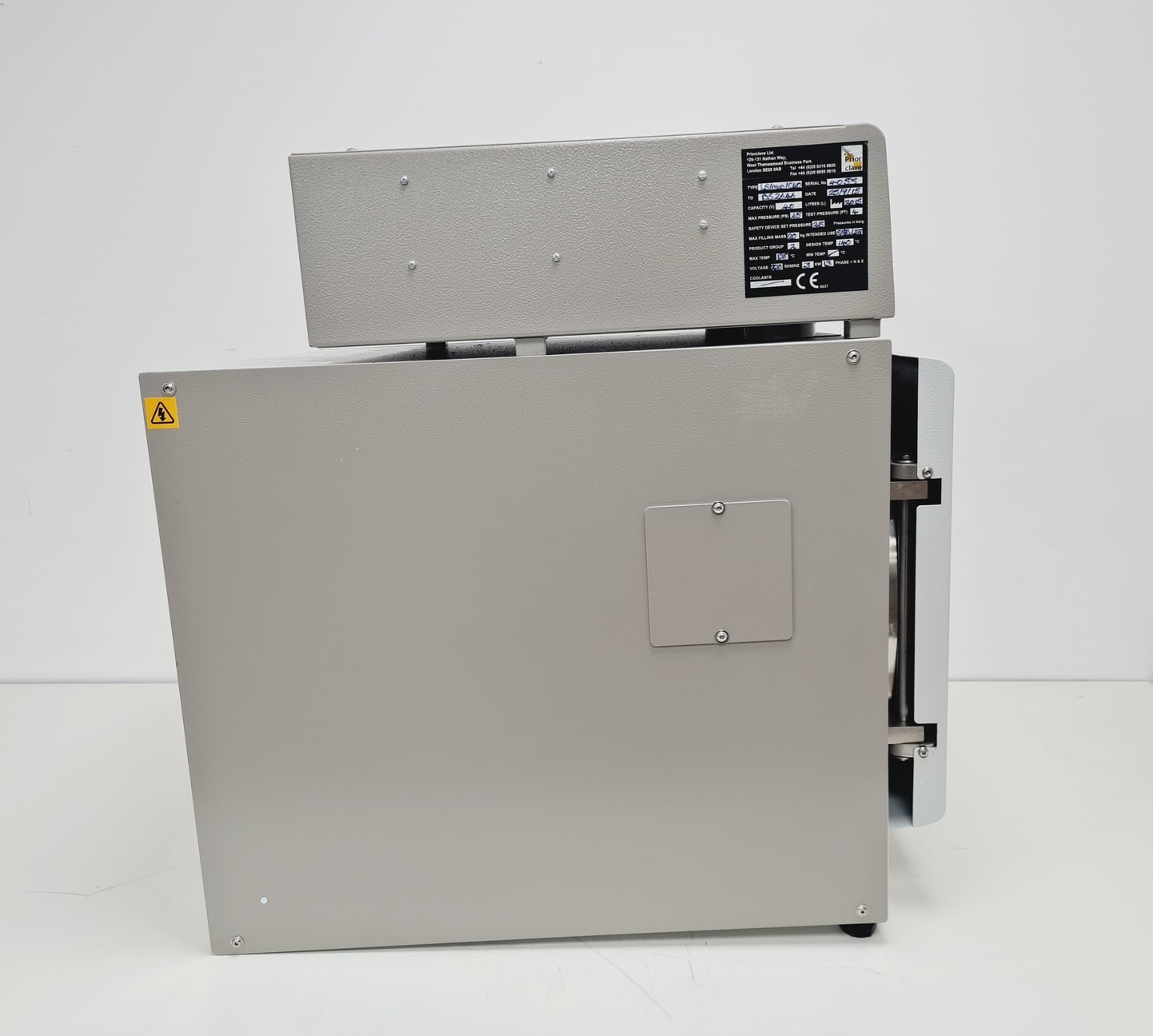 Image of Priorclave Benchtop Laboratory Autoclave Model LS/MID/C40 Lab