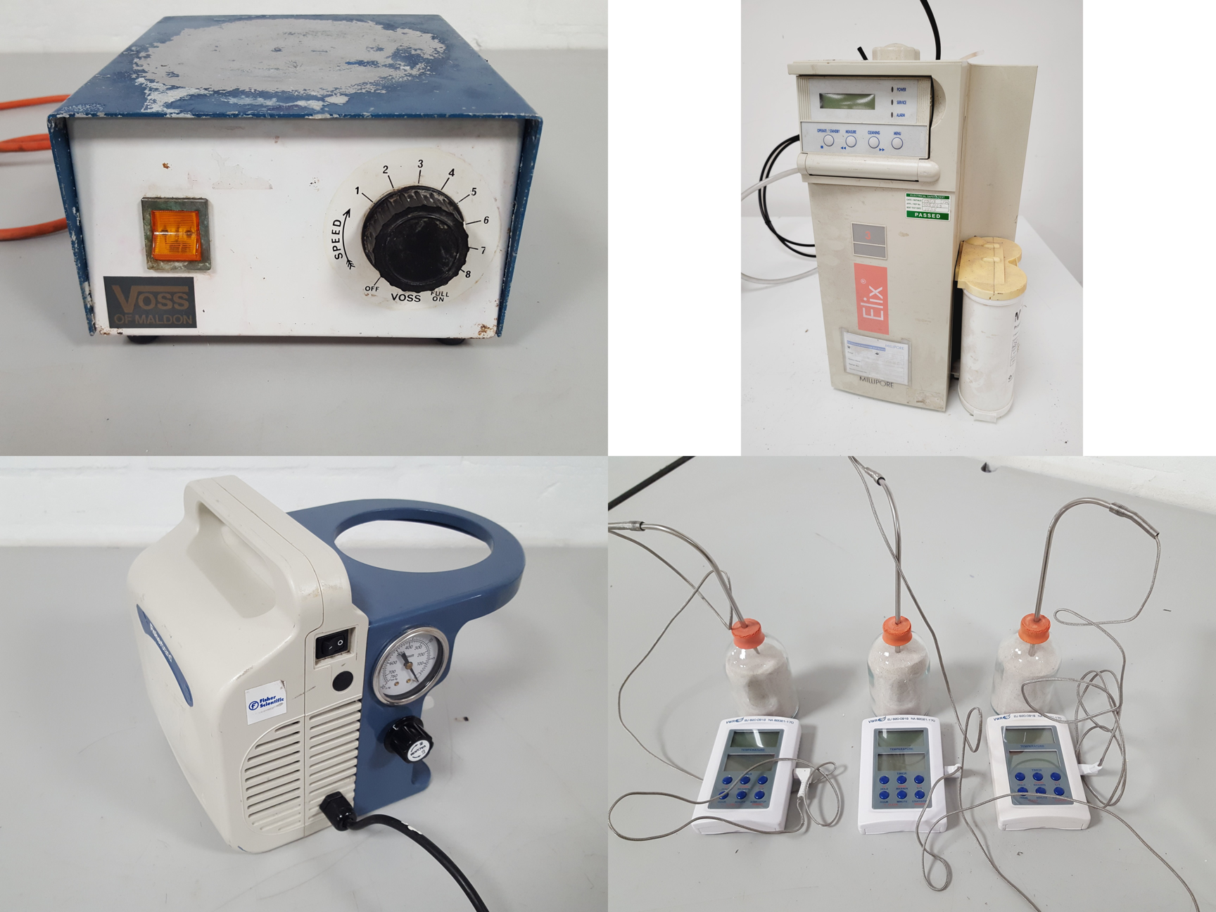 Image of Job Lot of Mixed Benchtop Lab Equipment - IKA, Heraeus, Grant, Tehcne, Ohaus