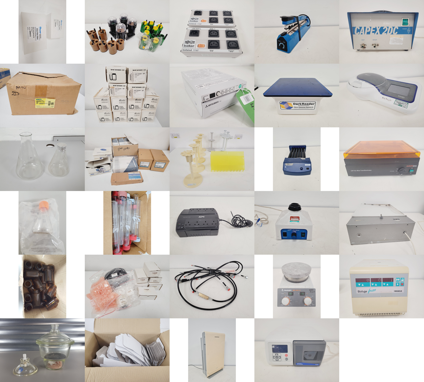 Image of Mixed Job Lot of Laboratory Equipment - Thermo Scientific, UVP, Hybaid, Kodak