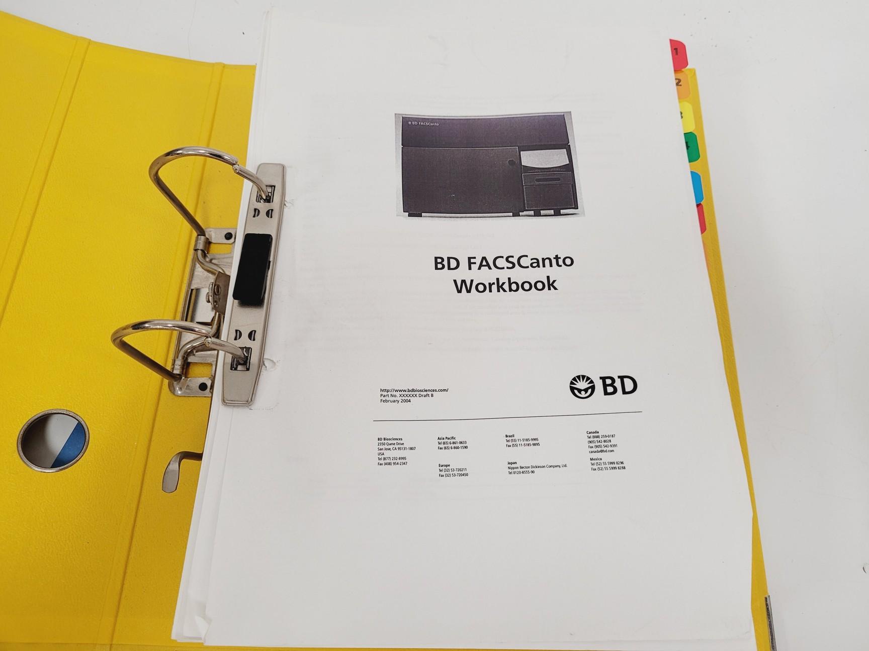 Image of BD FACSCanto Flow Cytometer System w/ Fluidics Carts, PC & Software Lab