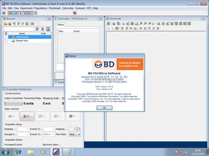 Thumbnail image of BD FACSCanto Flow Cytometer System w/ Fluidics Carts, PC & Software Lab