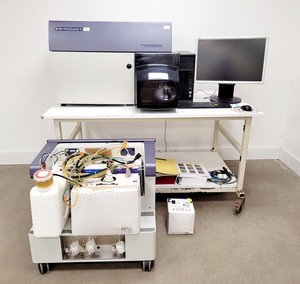 Thumbnail image of BD FACSCanto II Flow Cytometer System w/ Fluidics Carts, PC & Software Lab