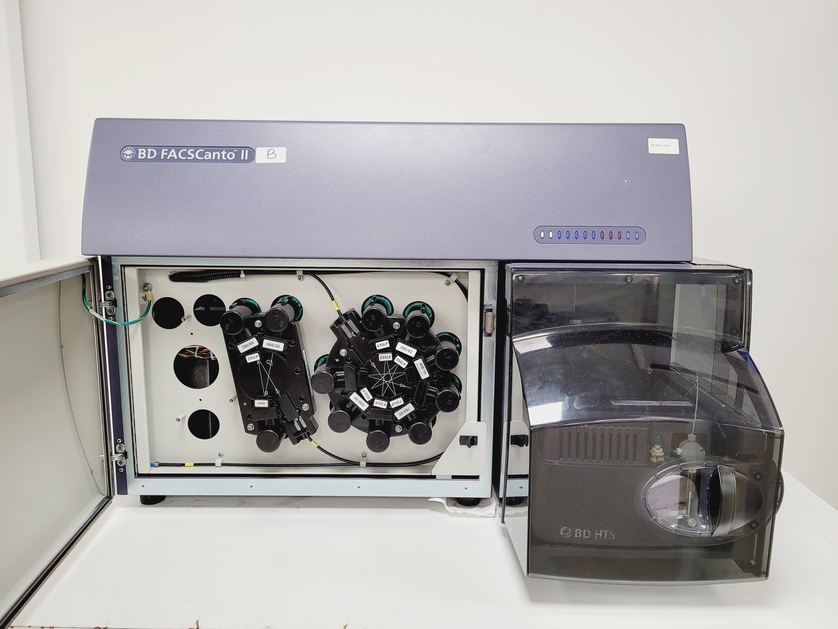 Image of BD FACSCanto II Flow Cytometer System w/ Fluidics Carts, PC & Software Lab