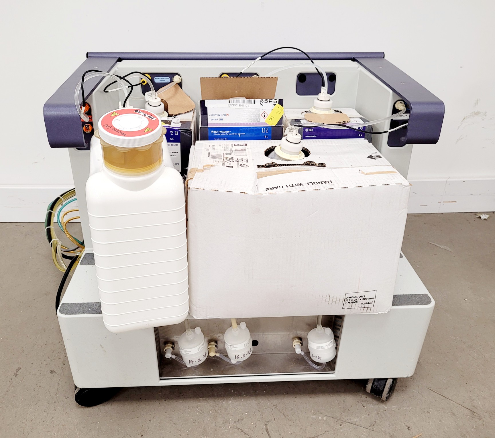 Image of BD FACSCanto II Flow Cytometer System w/ Fluidics Carts, PC & Software Lab