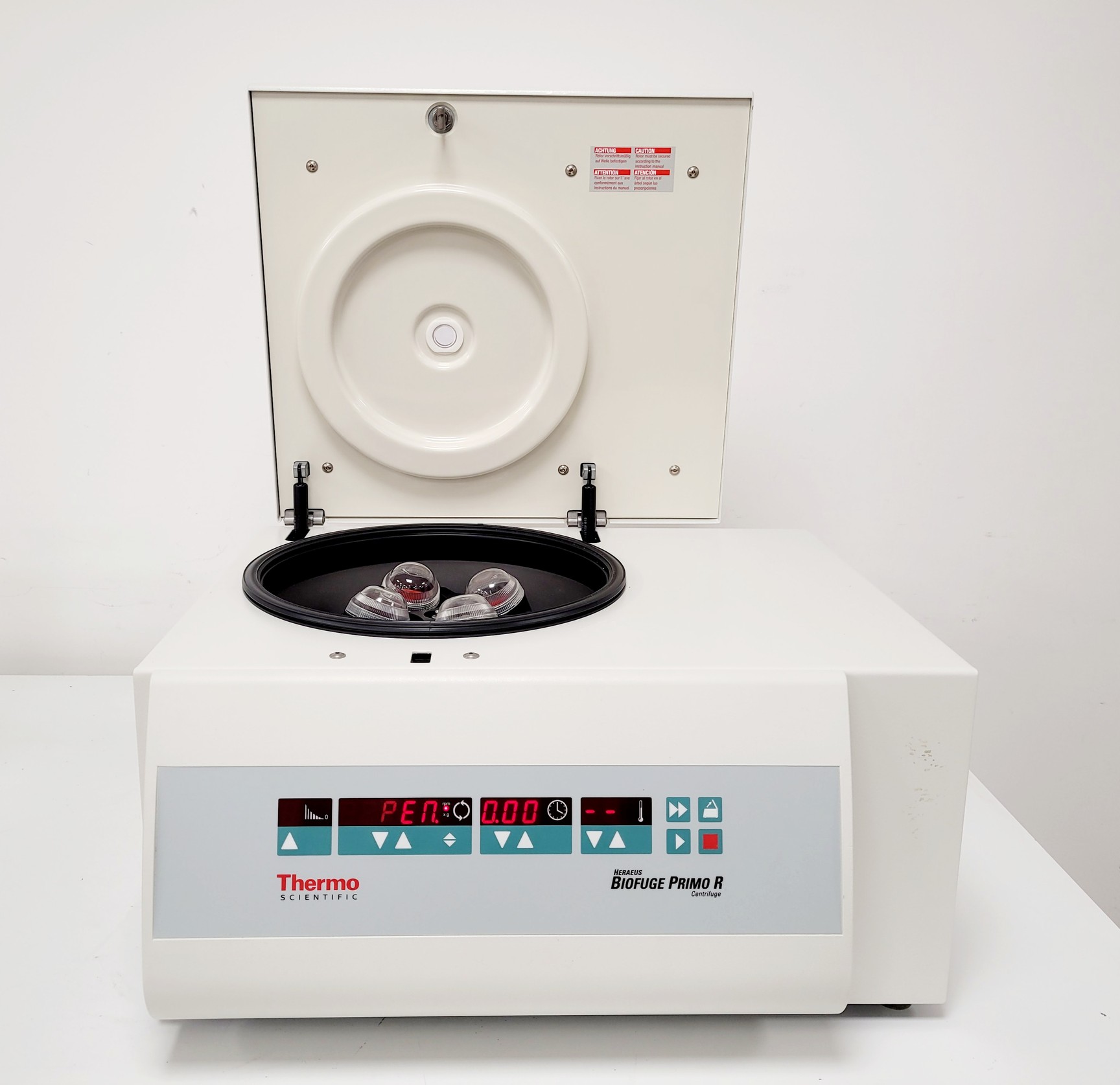 Image of Thermo Scientific Model Heraeus Biofuge Primo R Centrifuge Lab