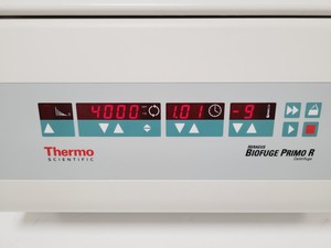 Thumbnail image of Thermo Scientific Model Heraeus Biofuge Primo R Centrifuge Lab