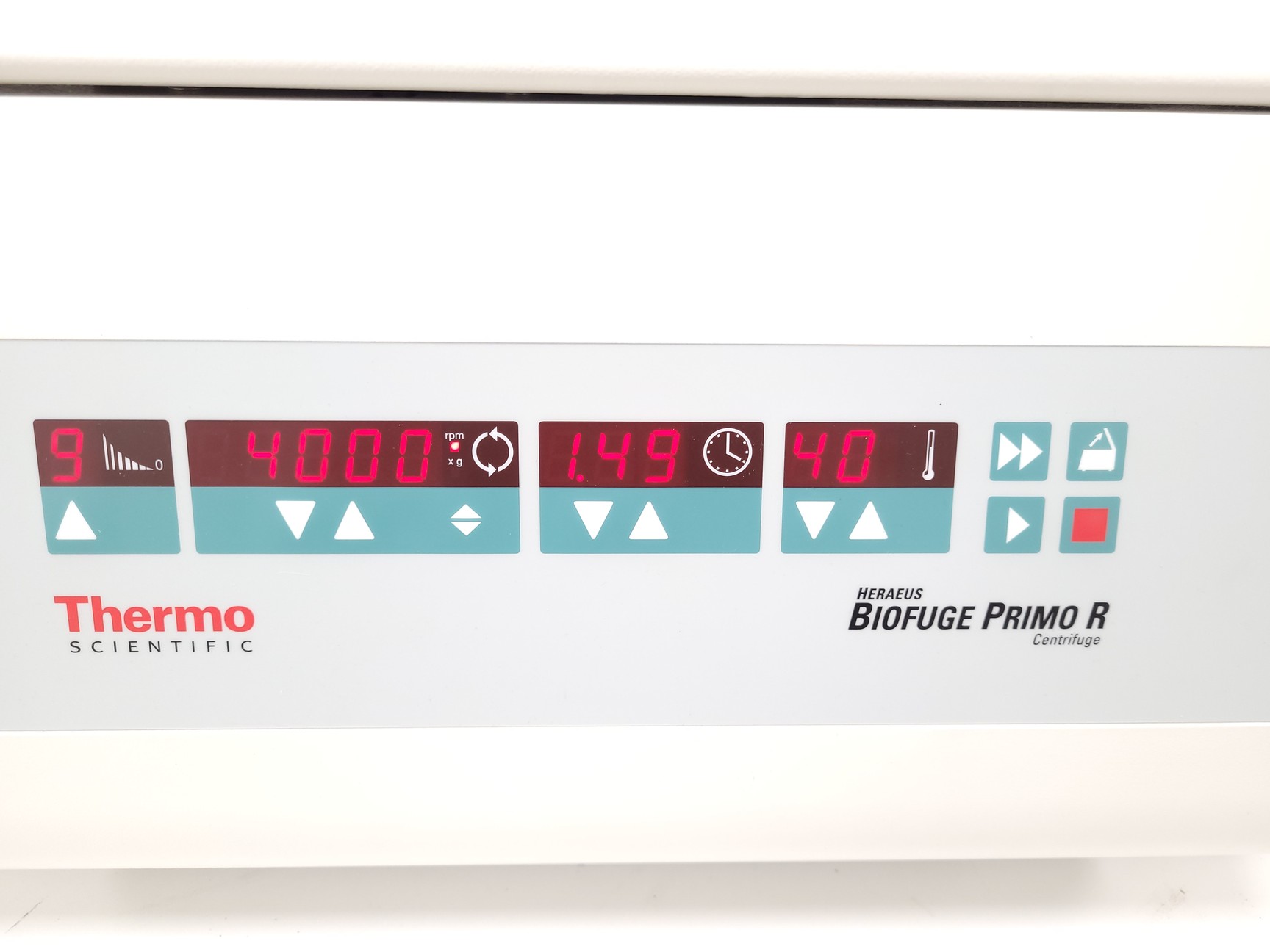 Image of Thermo Scientific Model Heraeus Biofuge Primo R Centrifuge Lab