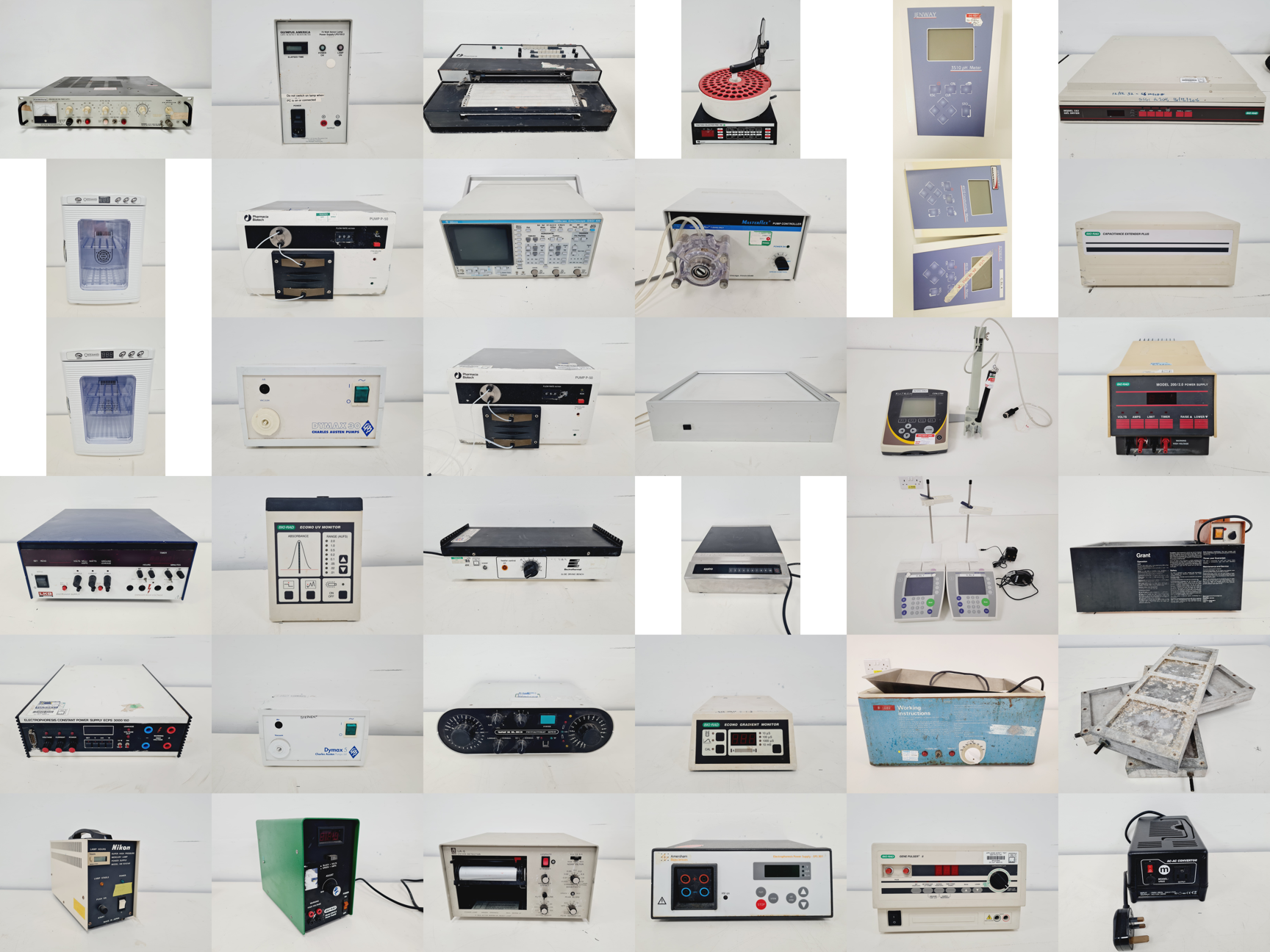 Image of Job Lot of Mixed Laboratory Equipment - LKB Bromma, Nikon, Sanyo, Bio-Rad Lab