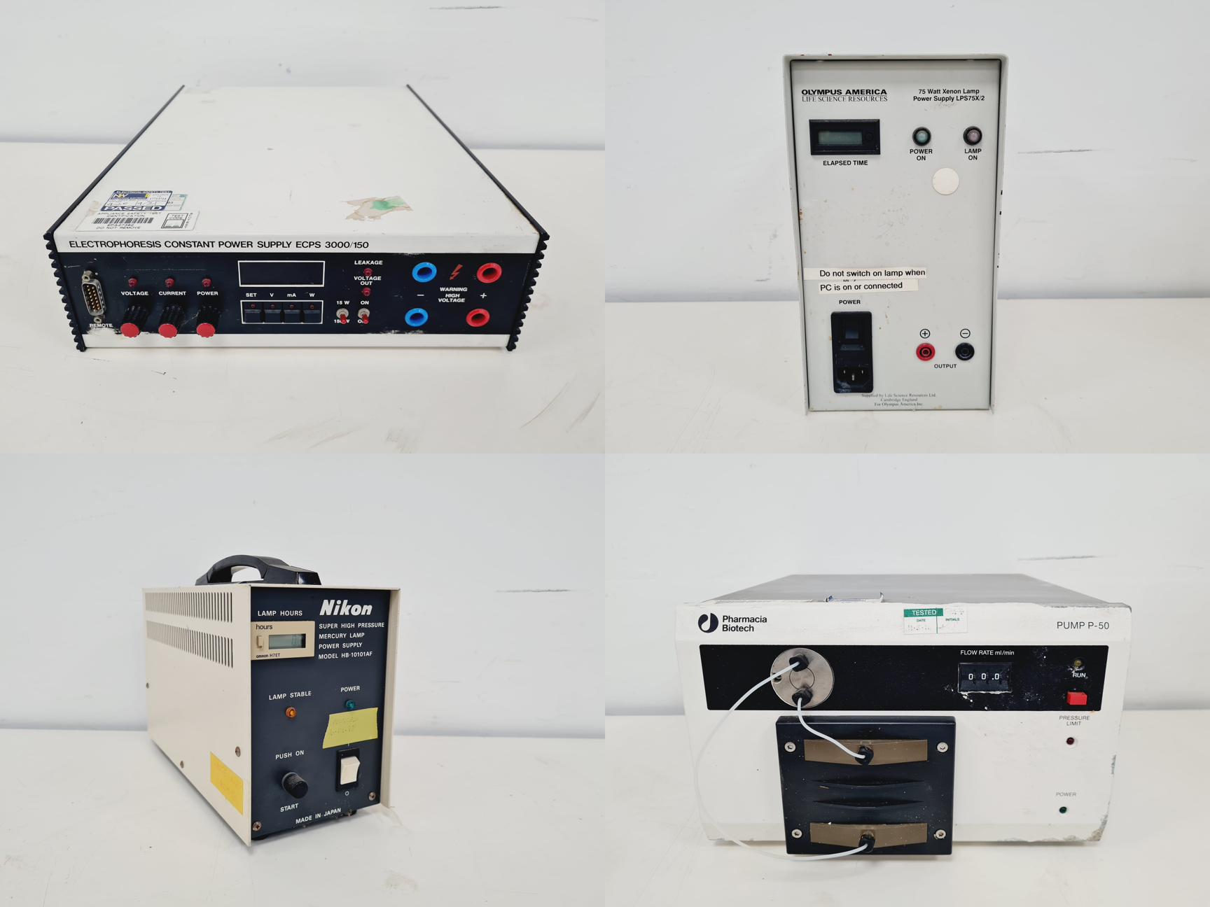 Image of Job Lot of Mixed Laboratory Equipment - LKB Bromma, Nikon, Sanyo, Bio-Rad Lab