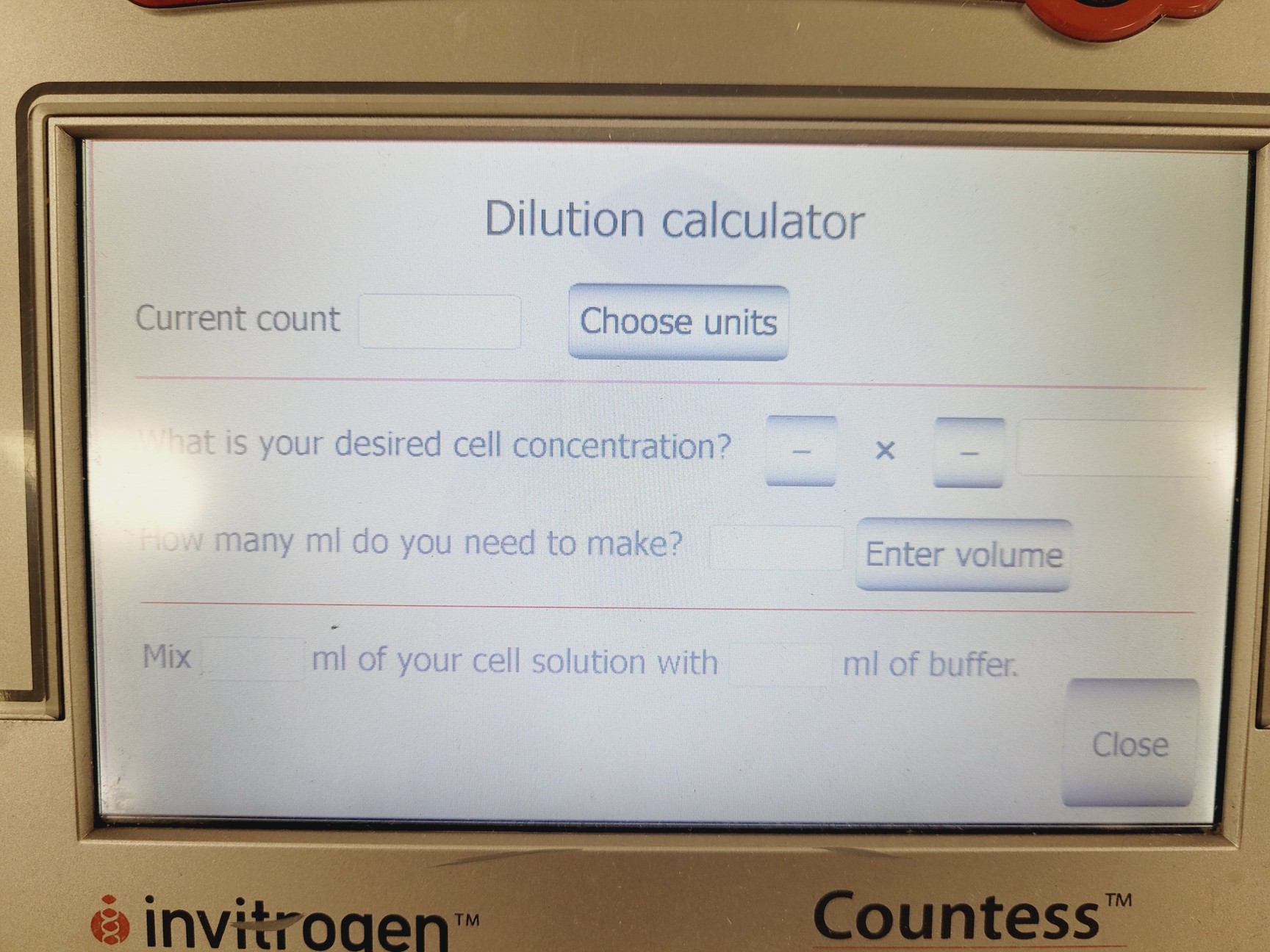 Image of Invitrogen Countess Automated Cell Counter Lab