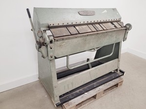 Thumbnail image of F.J Edwards Machinery Model- 4FT 18G D&P Sheet Metal Bender Folder