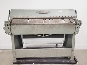 Thumbnail image of F.J Edwards Machinery Model- 4FT 18G D&P Sheet Metal Bender Folder