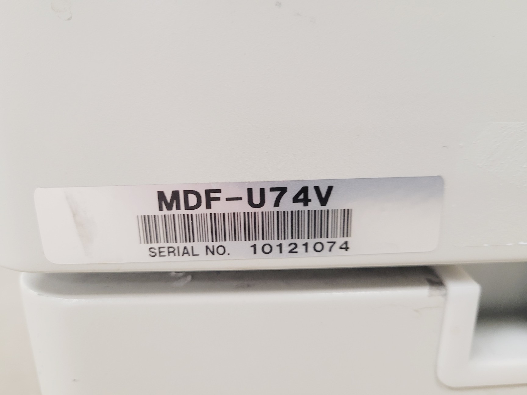 Image of Sanyo -86 ULT Freezer - Model - MDF-U74V Lab