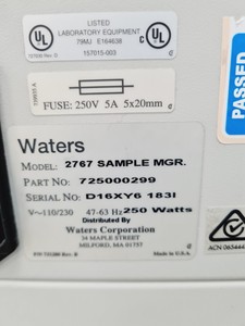 Thumbnail image of Waters 2767 Sample Manager Unit Lab