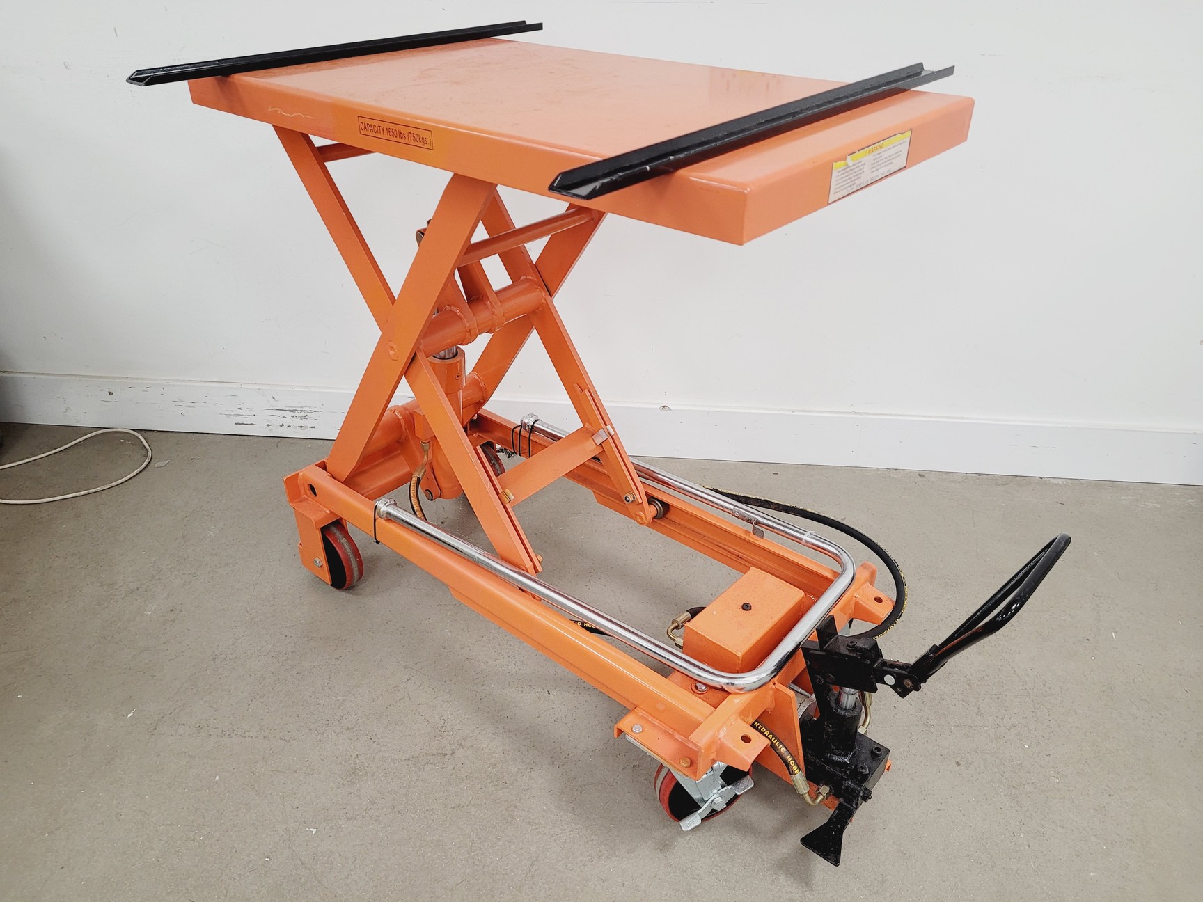 Image of Hydraulic Lifting Platform Table 750kg