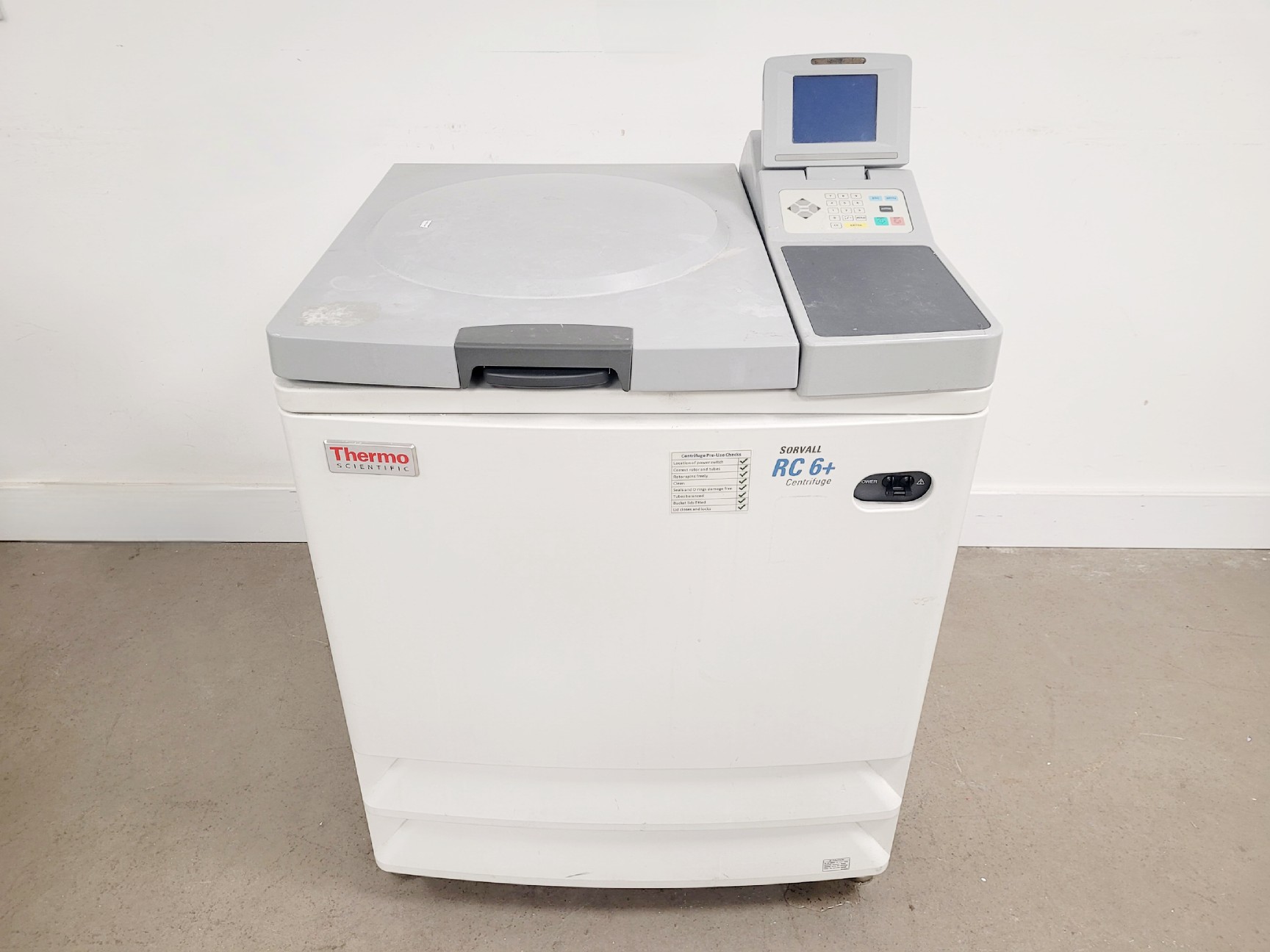 Image of Sorvall RC 6+ Floor Standing Centrifuge Thermo Scientific FiberLite Rotor Lab