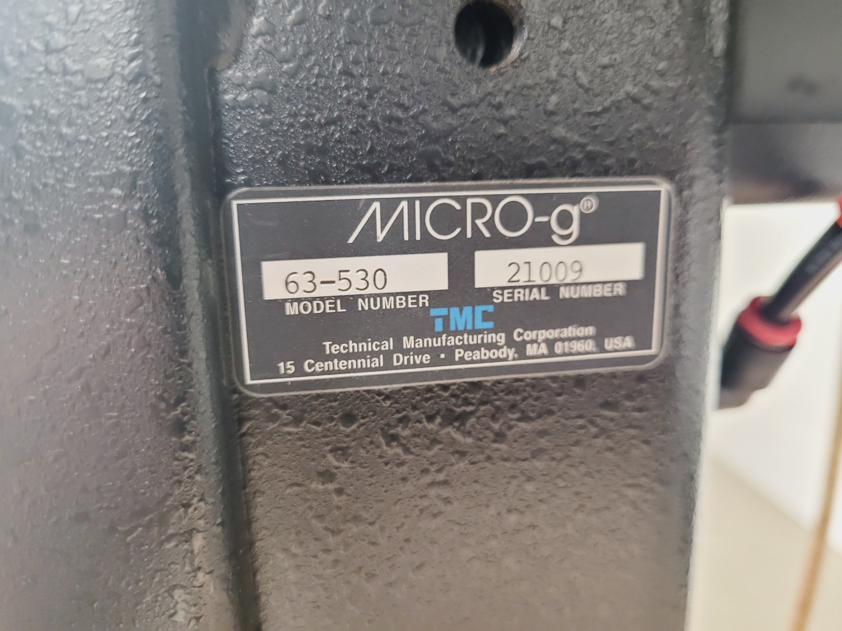 Image of TMC Optics Table Model-63-530 Vibration Isolation Table