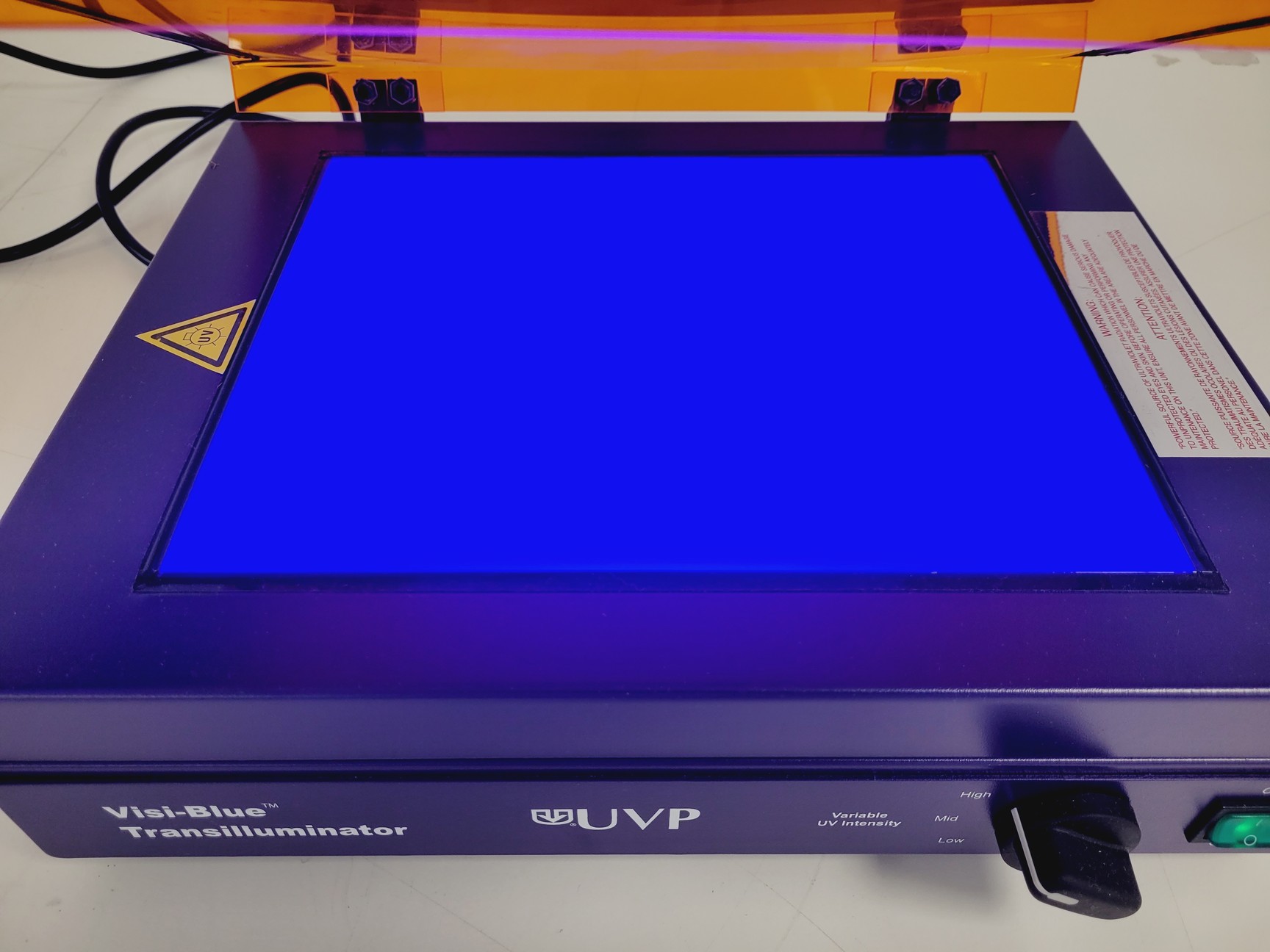 Image of UVP Visi-Blue Transilluminator Model VB-26 Lab