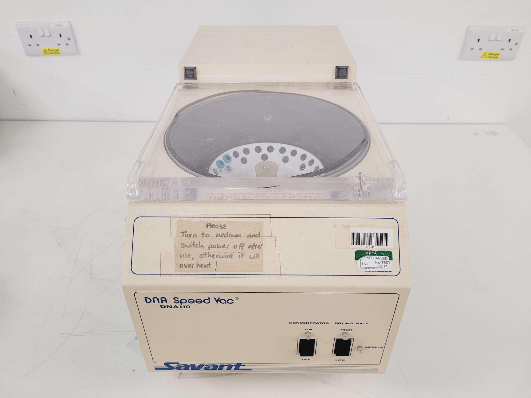 Image of Savant DNA Speed Vac Model-DNA110 Lab Spares/Repairs