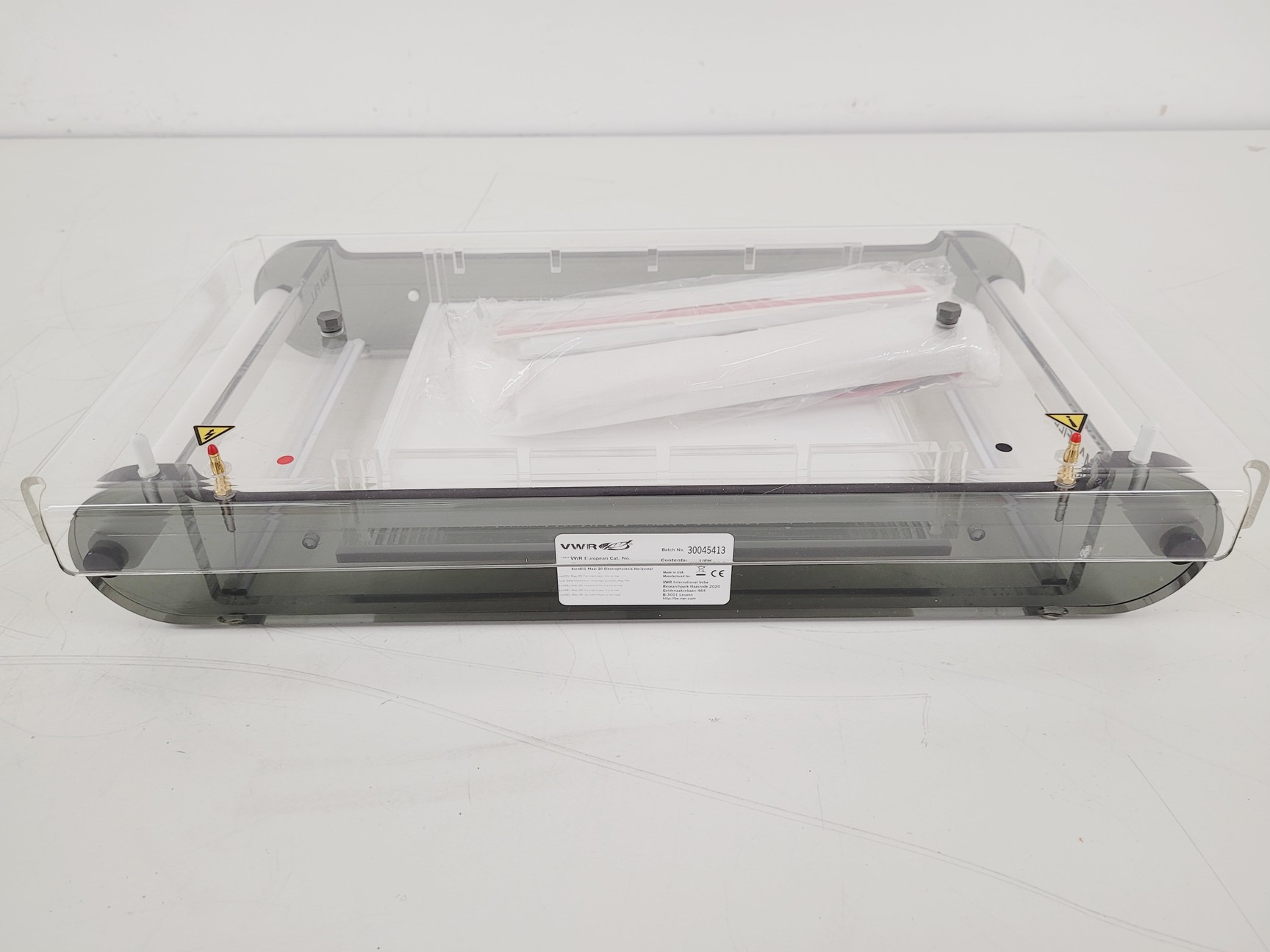 Image of 17x VWR Maxi 20 Electrophoresis Horizontal Gel Tanks Lab