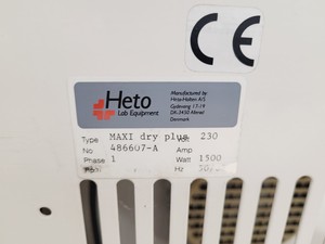 Thumbnail image of Heto CT 110 Cold Trap Lab Spares/Repairs