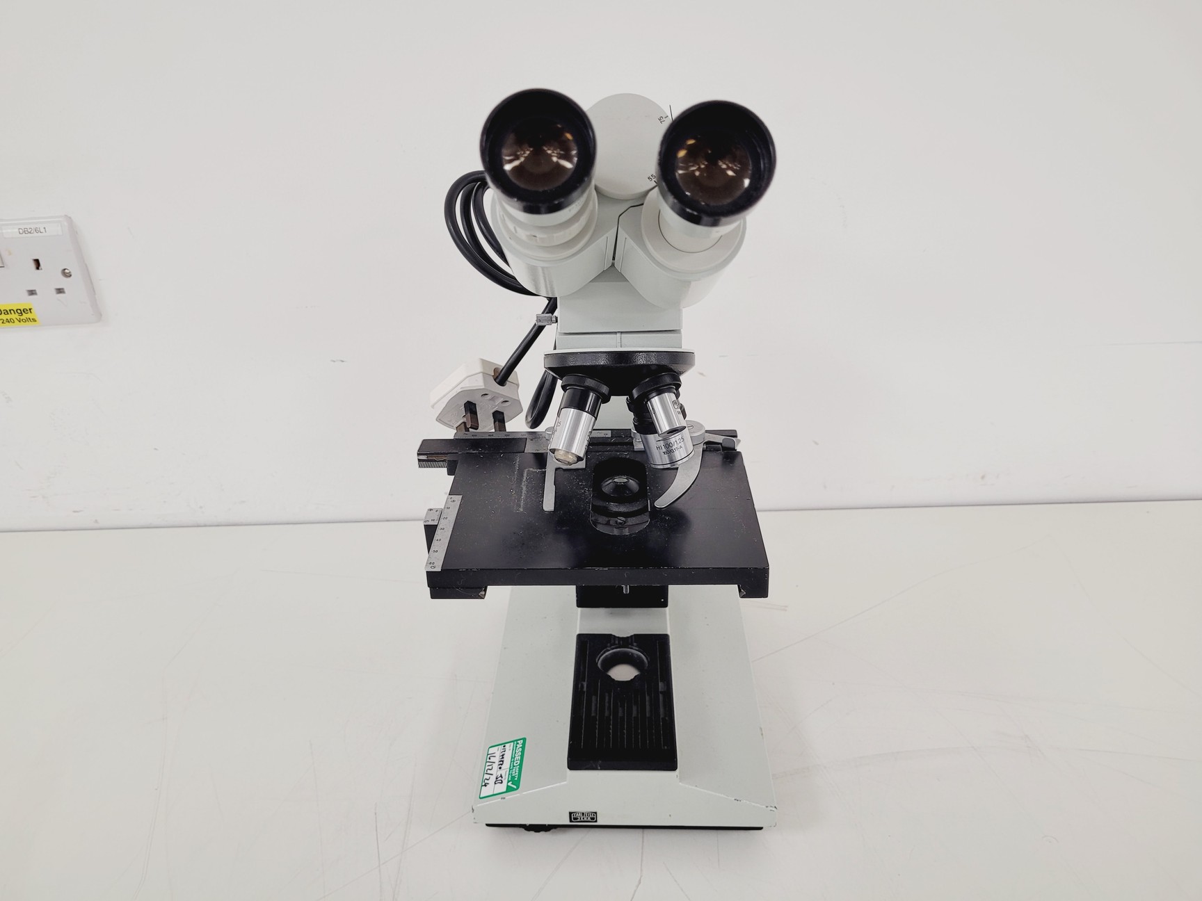 Image of Carl Zeiss Jena Laboval 4 Microscope w/ 4 x Objectives Jena 3.2 10 40 100 A  Lab