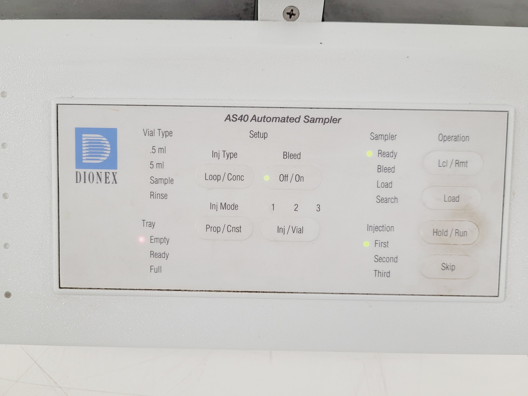 Image of Dionex AS40 Automated Sampler Lab