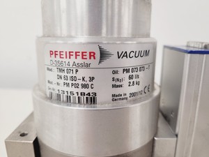 Thumbnail image of PFEIFFER Turbomolecular Vacuum Pump TMH 071 P with TC100 Controller