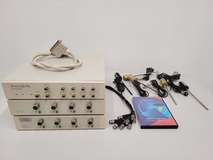 Image of ADInstruments PowerLab/8S and Two Quad Bridge ML118, Probes and Software