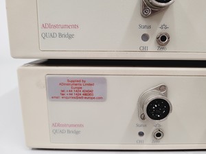 Thumbnail image of ADInstruments PowerLab/8S and Two Quad Bridge ML118, Probes and Software 