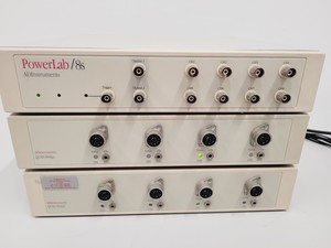 Thumbnail image of ADInstruments PowerLab/8S and Two Quad Bridge ML118, Probes and Software 